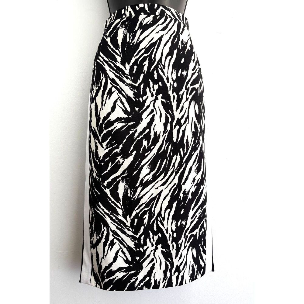 NWT Nº 21 Gonna Tessuto Panel Pencil Skirt Size 38 US Small